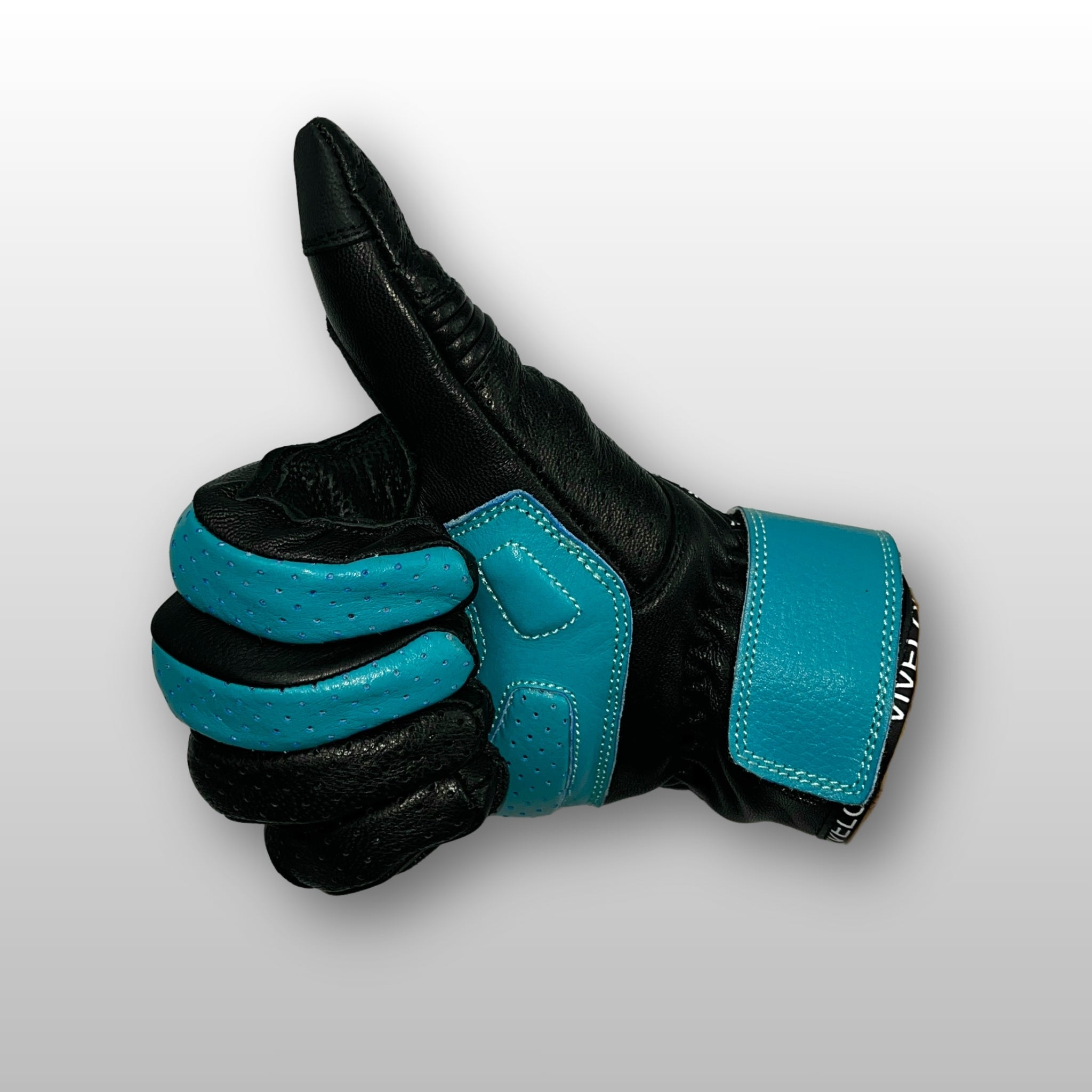 Women's Leather Motorcycle Gloves | Carbon Fiber Knuckles