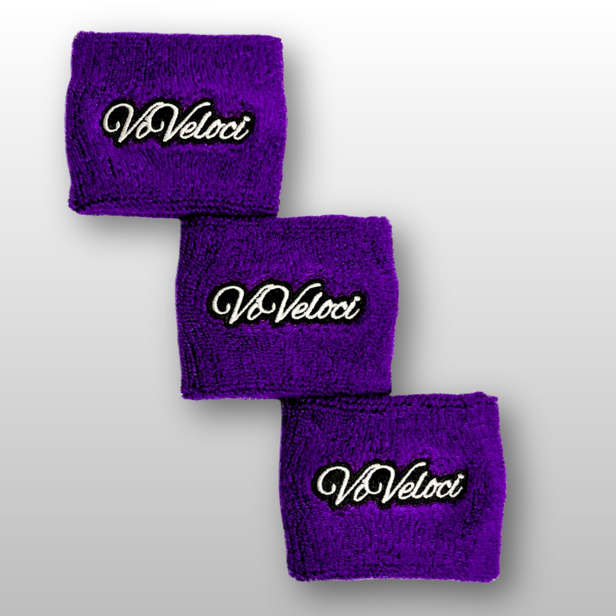 ViVeloci reservoir covers in purple.