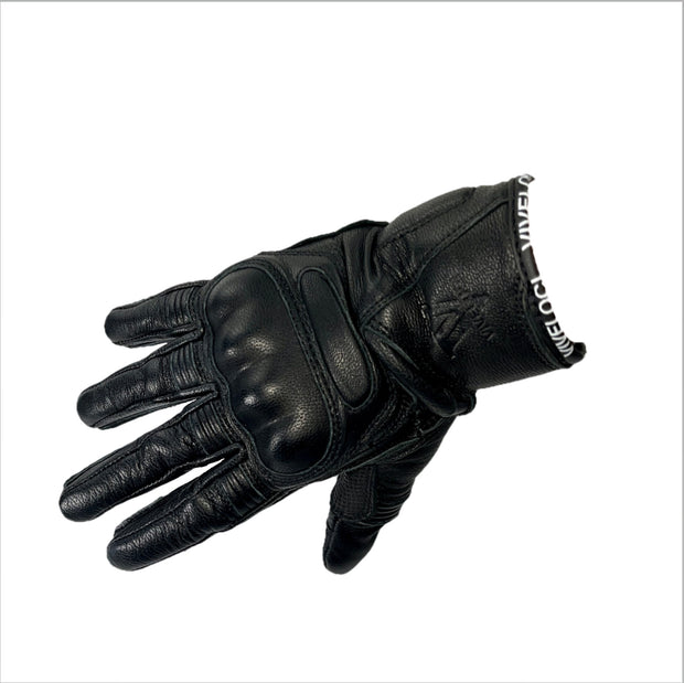 Eleganza by ViVeloci - Ladies Classic Black Motorcycle Glove