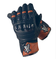 Velocità Women’s Motorcycle Gloves in Amber Spice